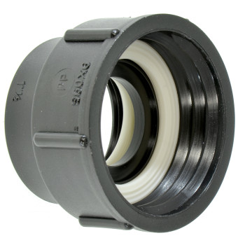 11/2 X S60X6 - ADATTATORE PER CISTERNE FILETTATO RACCORDO CISTERNA IRRIGAZIONE