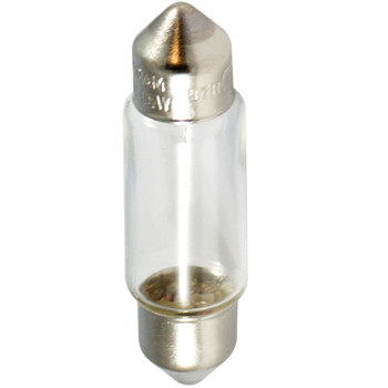 12V - 5W - SV8.5-8 -  C5W LAMPADA RICAMBIO SILURO 11X39 LAMPADINA LUCE TRATTORE