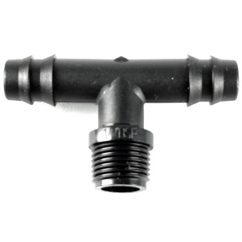 16 MM X 3/4 X 16 MM  - T 90° RACCORDO PORTAGOMMA E FILETTO IRRIGAZIONE GIARDINO