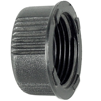 2 - CALOTTA FILETTATA FEMMINA - RACCORDO PER TUBO IRRIGAZIONE GIARDINAGGIO