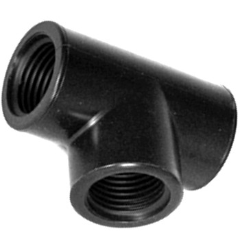 3/4 X 3/4 X 3/4 - T - 90° TEE FEMMINA FILETTATA RACCORDO TUBO IRRIGAZIONE