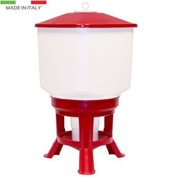 50 LT - KUBIC GOLD PREMIUM - ABBEVERATOIO IN PLASTICA PER POLLI POLLAME GALLINE