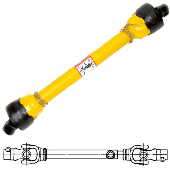 CARDANO CAT 1 X 800 MM - TIPO C ALBERO CARDANICO OMOLOGATO GIUNTO CARDANICO AMA