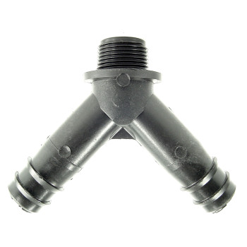 D. 3/4 X 16 X 16 MM - RACCORDO - Y -  FILETTO MASCHIO E PORTAGOMMA