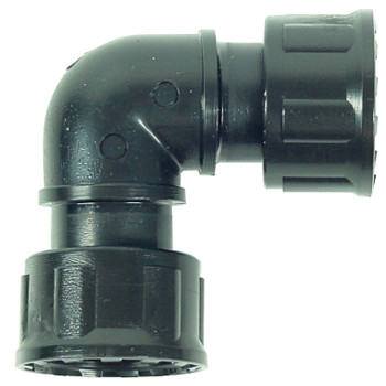 GOMITO F/F 1 CON OR - PER COLLETTORI IRRIGAZIONE ACQUA GIARDINAGGIO