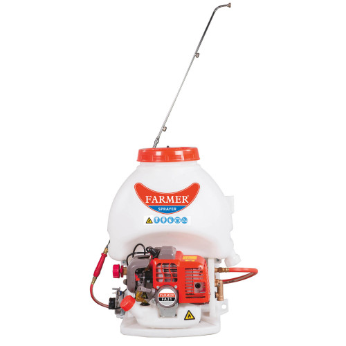 IRRORATORE A ZAINO 15L A SCOPPIO 2 TEMPI SPALLA 22 CC 30 BAR FARMER FA21