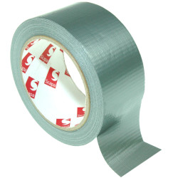 NASTRO AMERICANO 50 MM X 25 ML GRIGIO ARGENTO TELATO ADESIVO  RIPARAZIONI