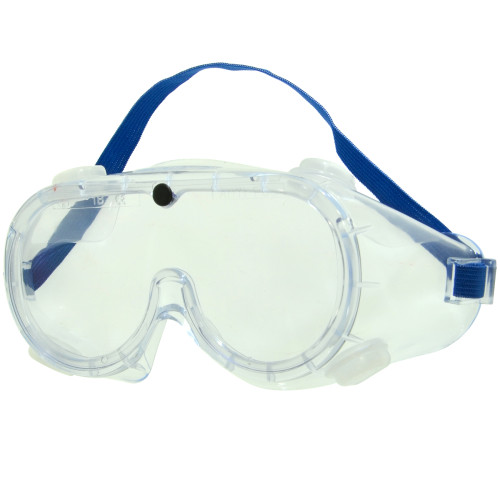 OCCHIALI MASCHERA CON FORI AERATORI CE EN166 ANTINFORTUNISTICA PROTEZIONE OCCHI