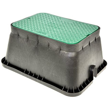 POZZETTO IRRIGAZIONE RETTANGOLARE GRANDE VALVOLE COMANDO ALLOGGIAMENTO GIARDINO