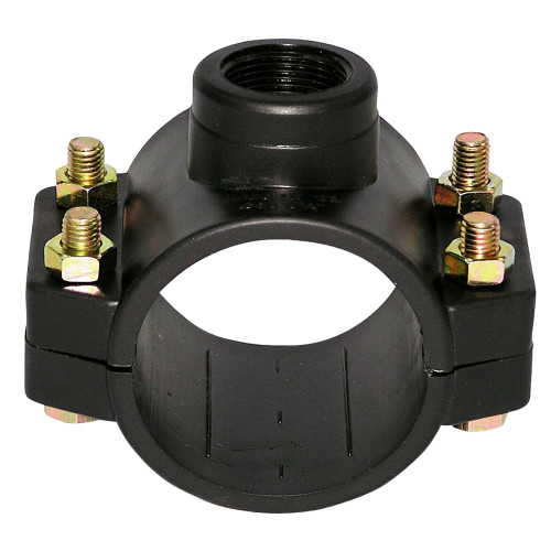 PRESA A STAFFA SEMPLICE 90 X 3/4 PER IRRIGAZIONE TUBO ACQUA GIARDINAGGIO