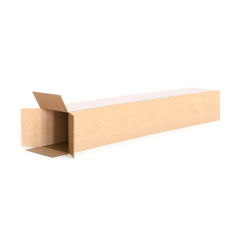 SCATOLA AMERICANA SENZA STAMPA AVANA cm. 17x16x99 h. MISURE IDEALI PER PIANTATORI A 3 E 2 BOCCHE