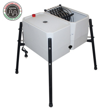 SPIUMATRICE POLLI ABS 24 DITA SPENNAPOLLI PIUME PENNE GALLINACEI NOVITAL