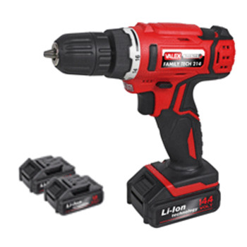 VALEX TRAPANO AVVITATORE BATTERIA AL LITIO FAMILY-TECH 214CON 2 BATTERIE