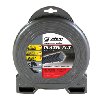 EFCO 3,0 MM 44 M QUADRATO SEGHETTATO FILO DECESPUGLIATORE...