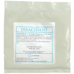 SANAVIN DISACIDANTE 100 GR PREPARATO PER CORREGGERE GLI ECCESSI DI ACIDITÀ VINO ENOLOGIA