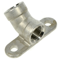 ATTACCO INCLINATO PER ABBEVERATOIO SUINO INOX 1/2 x 1/2 ALLEVAMENTO ANIMALI