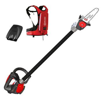 KIT POTATORE COMPLETO CON BATTERIA E ASTA TELESCOPICA IN CARBONIO DA 110 A 165 CM