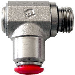 1/4x10 RACCORDO A - L - GIREVOLE / PNEUMATICO / ARIA COMPRESSA