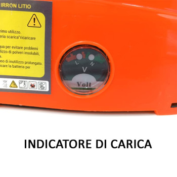 ABREK POMPA A ZAINO IRROK BATTERIA 16 LT LANCIA TELESCOPICA / IRRORAZIONE IRRORATRICE DISERBO CON FUSIBILE 2