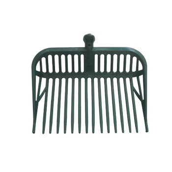 16 DENTI FORCA PER LETAME CAVALLI - 44 X 42,5 - HORSE FORK - FORCONE RASTRELLO