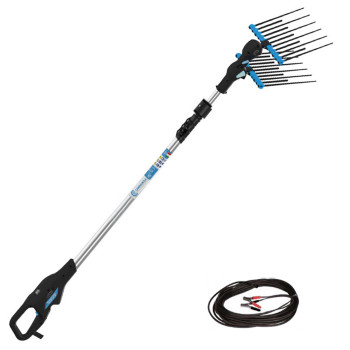 CAMPAGNOLA ALICE STAR ECO PLUG-IN ABBACCHIATORE ELETTRICO CON ASTA TELESCOPICA ALLUMINIO 185-270 CM