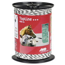 FILO RECINZIONE ELETTRIFICATA TOPLINE 400 MT 6X0,25 - MAX 4 KM