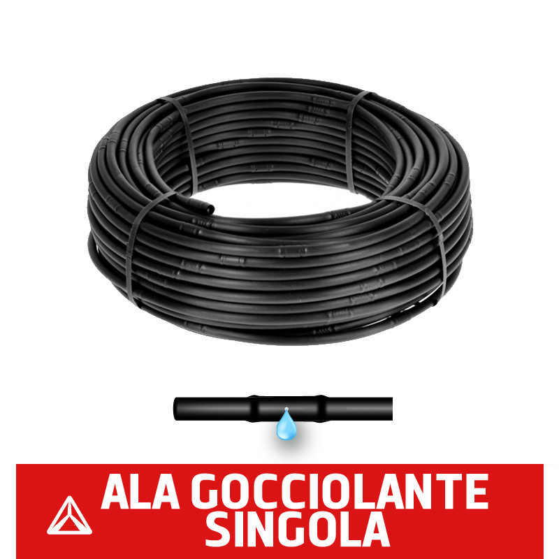 Ala gocciolante singola