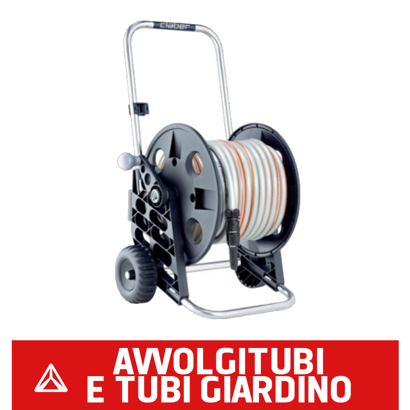 Avvolgitubi e tubi giardino
