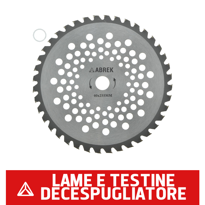 Lame e testine decespugliatore